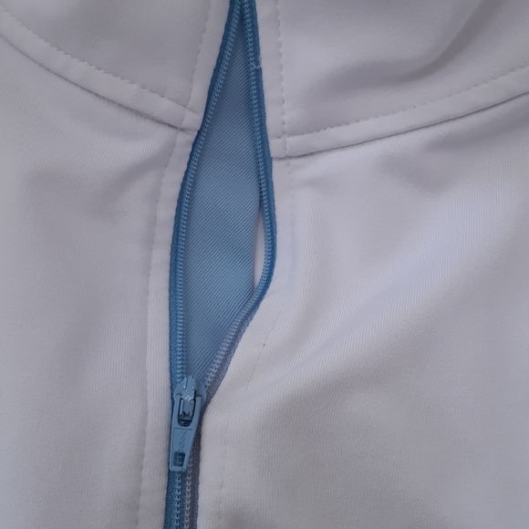 Alial Fital, made in USA, Micropoly Blend Half Zip Windbreaker, Size M - Picture 8 of 9